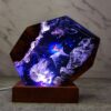 Sci-Fi Star Trek Resin Lamp – Enterprise Starship Scene, Space Galaxy LED Lamp