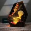 Galaxy Spaceship Resin Lamp – Sci-Fi Collector Gift 2025