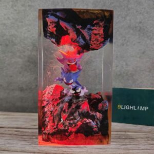Gengar Resin Lamp Anime Ghost Diorama Gift 2025 1
